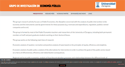 Desktop Screenshot of economiapublica.net